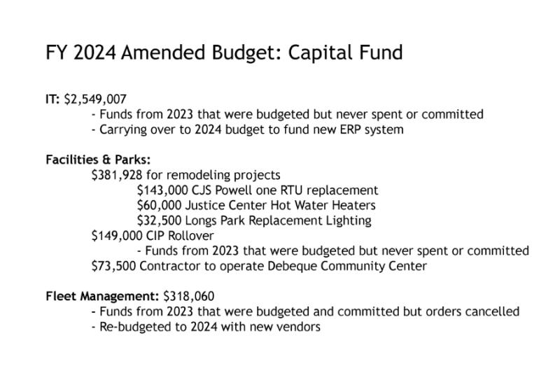 Mesa County Amended Budget presentation 6