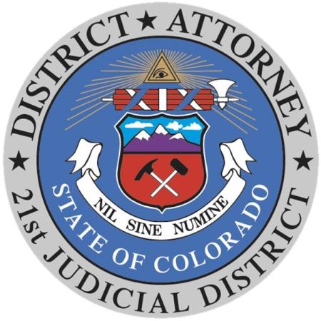 Seal of the 21st Judicial District Attorney's Office 
