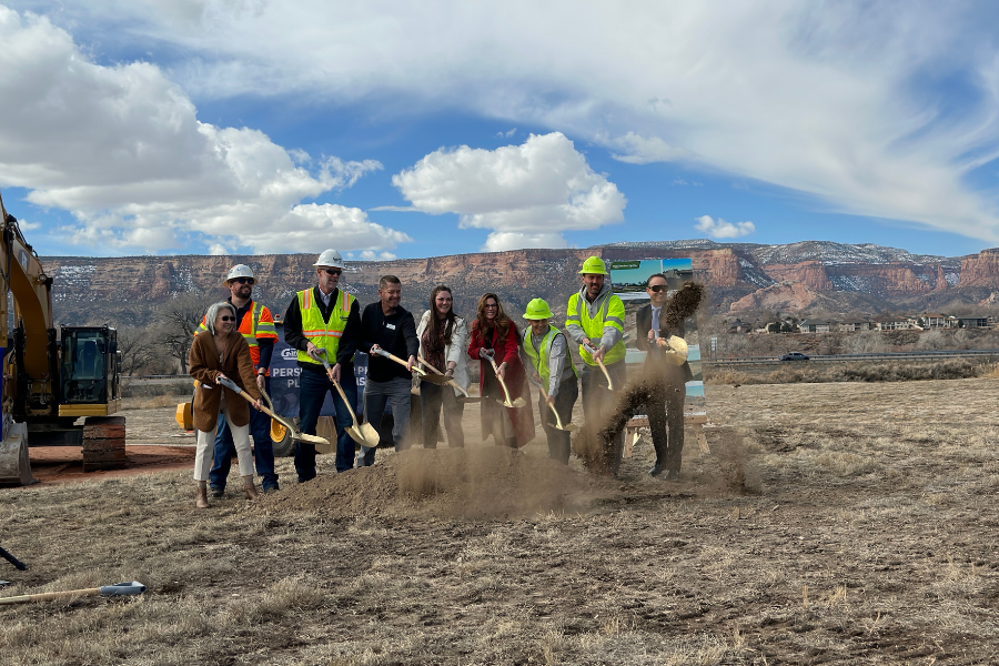  A groundbreaking ceremony on March 6, 2024, attended by the City of Grand Junction and Mesa County officials and residents for the Phase 1 of Persigo Wastewater Treatment Plant expansion