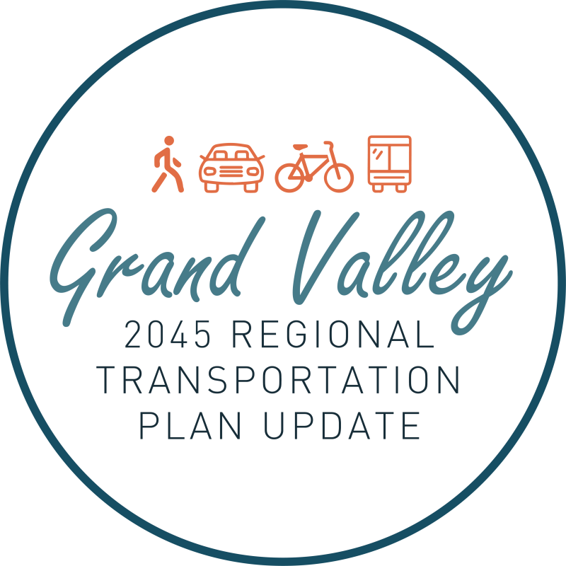 Logo for the Grand Valley 2045 Regional Transportation Plan