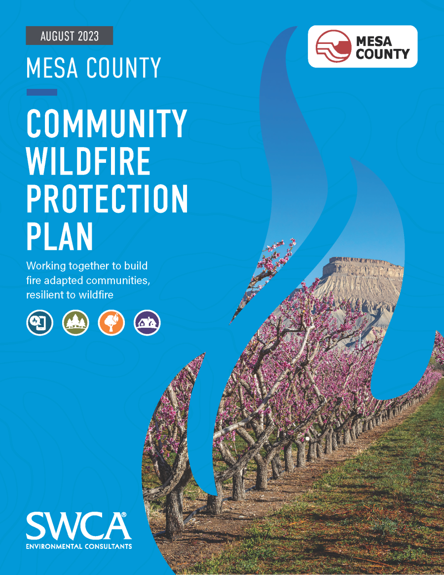 Cover of the Community Wildfire Protection Plan
